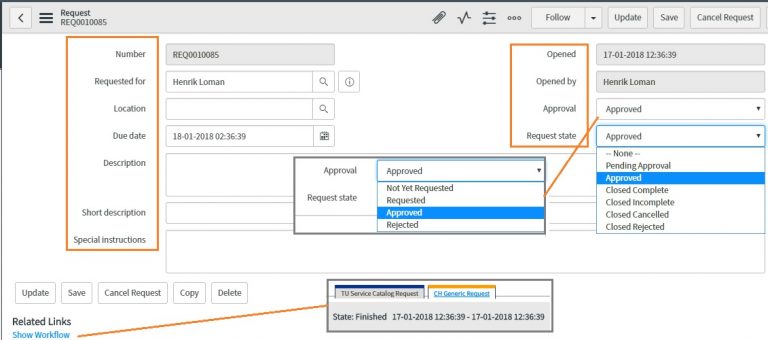 ServiceNow – Workflow & Catalog Tasks – SNOW-BLOG